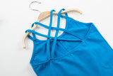 Studio Double Strap Girls Dance Leotard for Ballet, Jazz, Tap, or Modern Available in 5 Colors