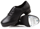 Selma Child and Adult Leather Black Lace Up Tap Shoes Available in Men's and Women's Sizes