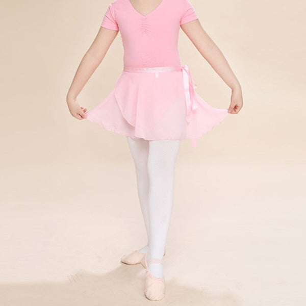 Olivia Ballet Dance Skirt For Adult or Children Chiffon with Satin Ribbon Tie Closure. Available in 9 Colors