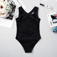 Bristol Girls Ballet Dance Leotard with Crossed Straps and Lace Back Panel. Available in 4 Colors.